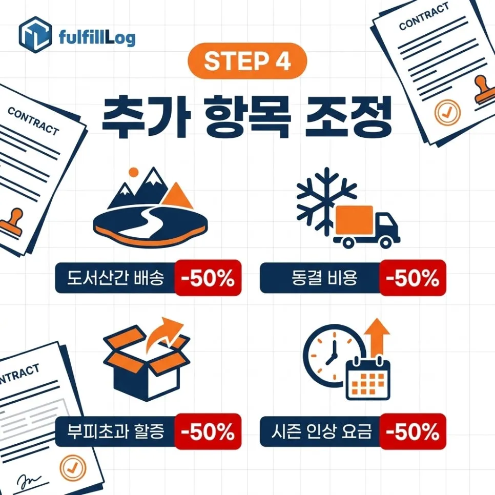 단계 4 — 추가 항목 조정 설명 이미지