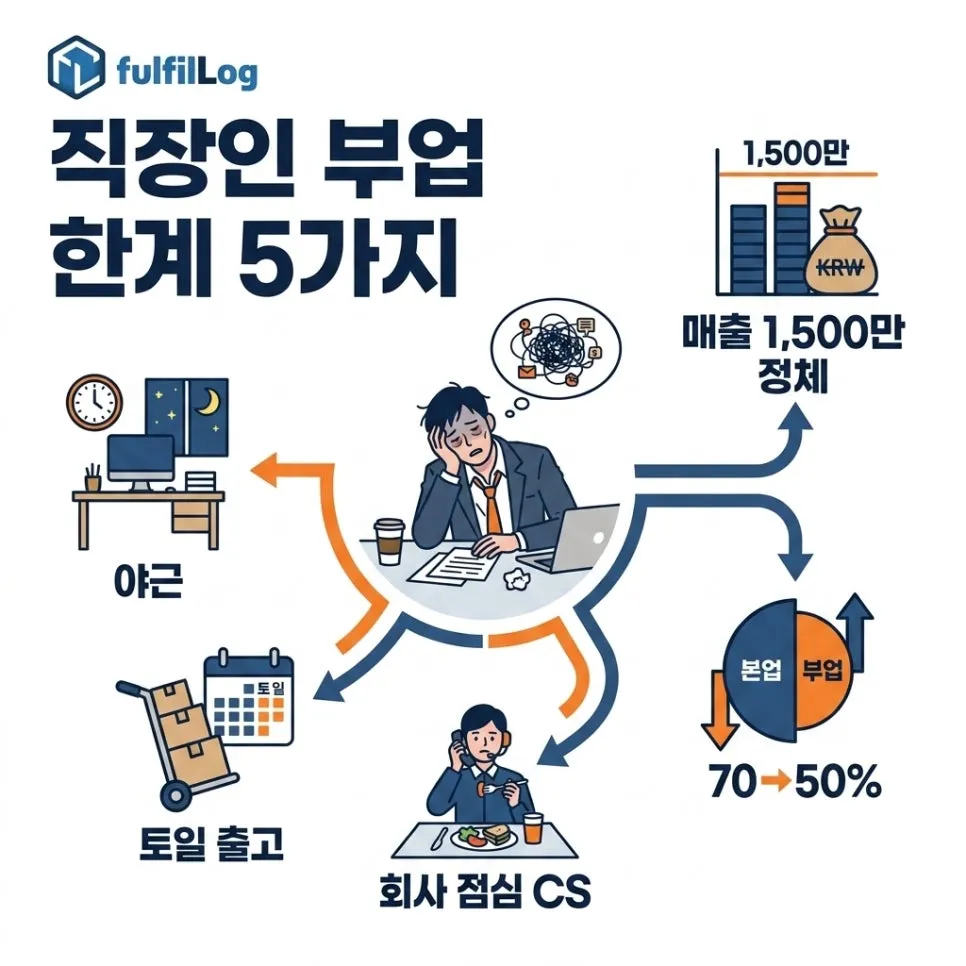 직장인 N잡러가 가장 자주 막히는 5가지 설명 이미지