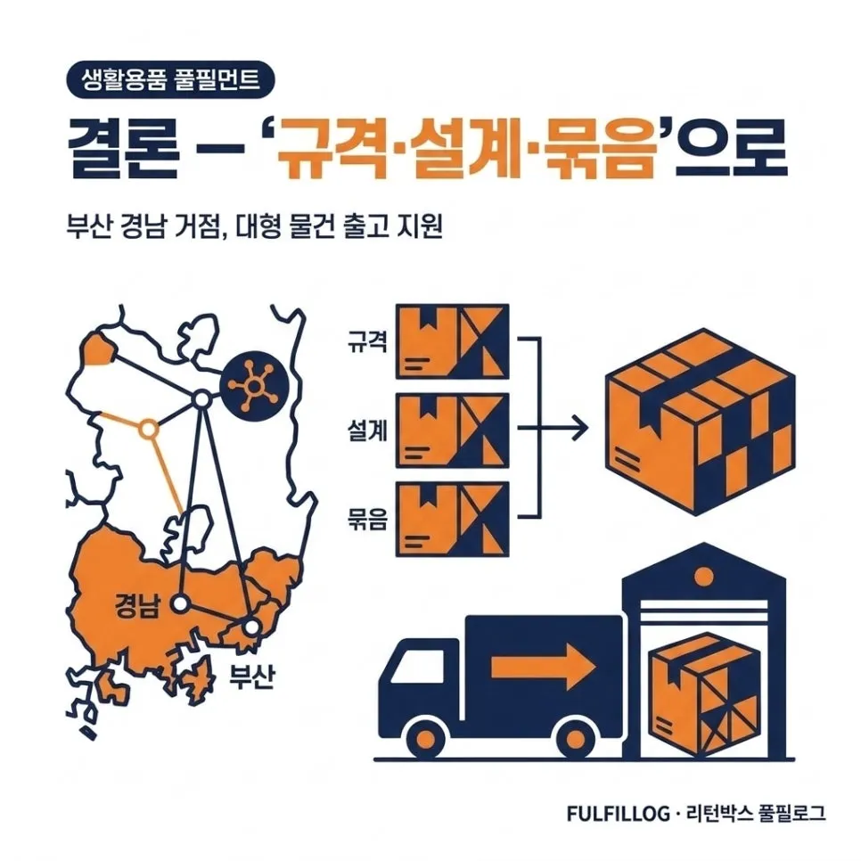 결론 — '규격·설계·묶음'으로 판단하세요 설명 이미지