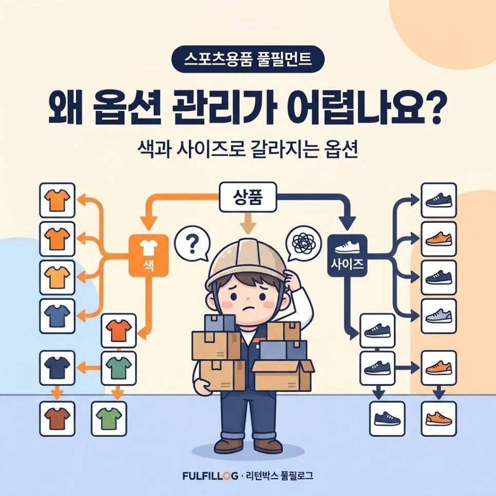 스포츠용품 풀필먼트 사이즈·시즌 옵션 관리법 (2026) 설명 이미지